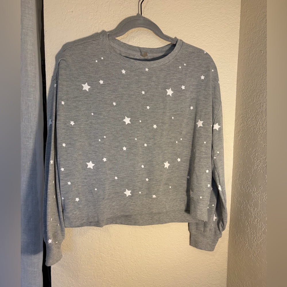 Z Supply Lounge Star Print Pullover